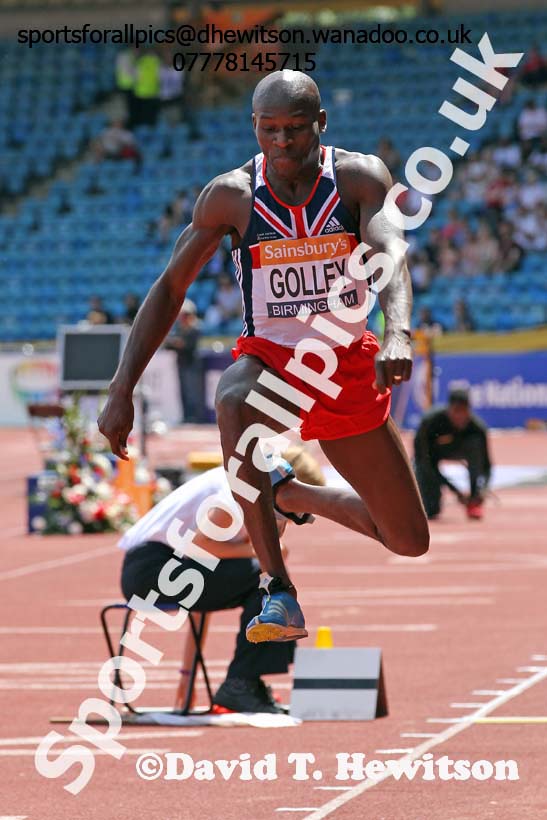 Mens triple jump, Sainsbury's British Champs, Alexander Stadium, Birmingham. Photo: David T. Hewitson/Sprts for All Pics